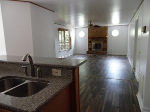Kitchen Into Living Room